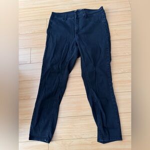 Volcom Women's Black Ankle Cropped Jeans